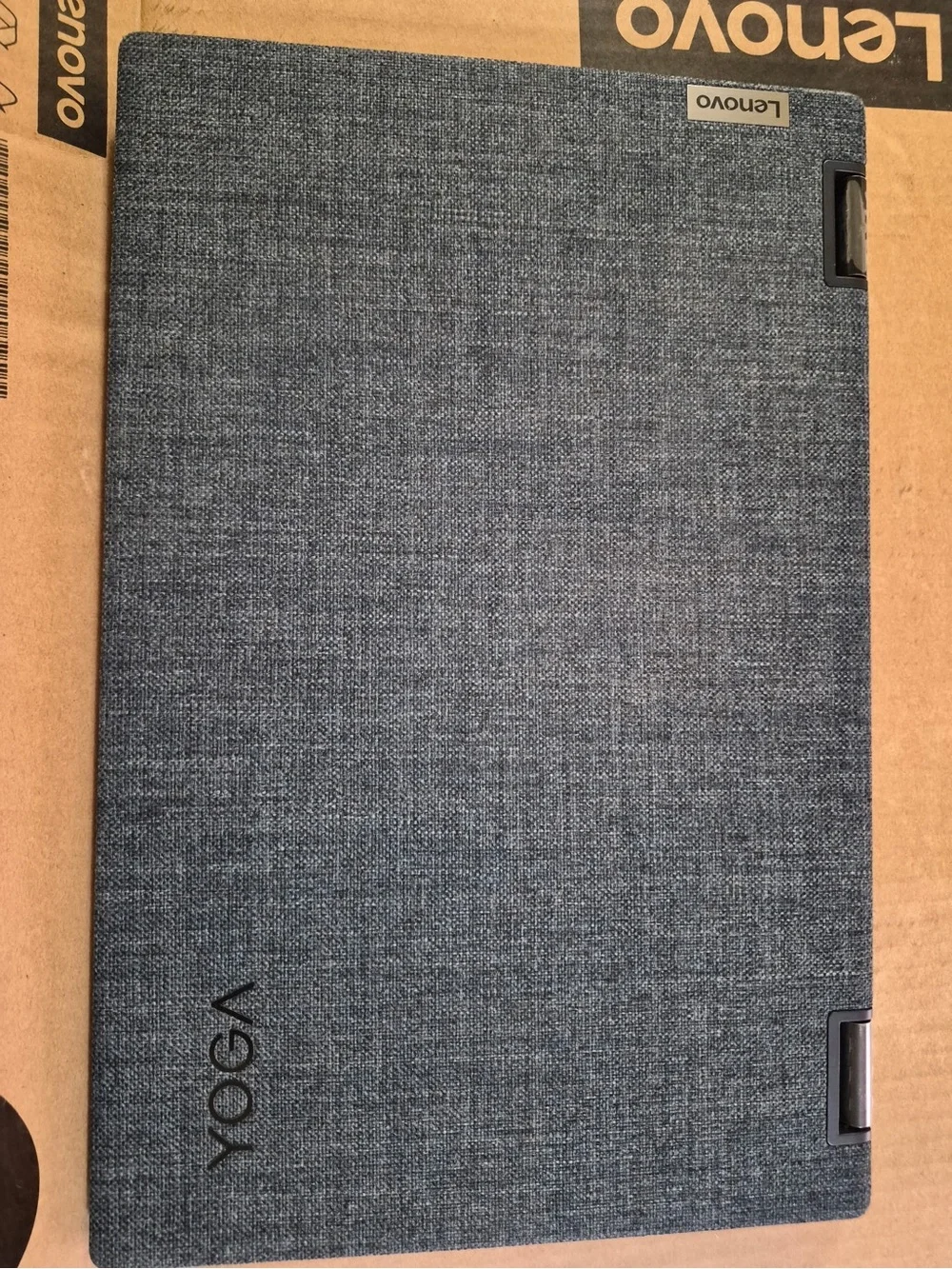 Lenovo Laptop in Dark Gray with Black Keyboard
